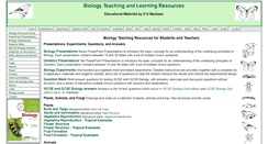 Desktop Screenshot of biology-resources.com